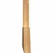 Ekena Millwork Portland Smooth Timber Gable Bracket, Western Red Cedar, 60"W x 12"H x 1 1/2"D x 5 1/2"F, 5/12 Pitch GBW060X12X0206POR00SWR - alternate 5